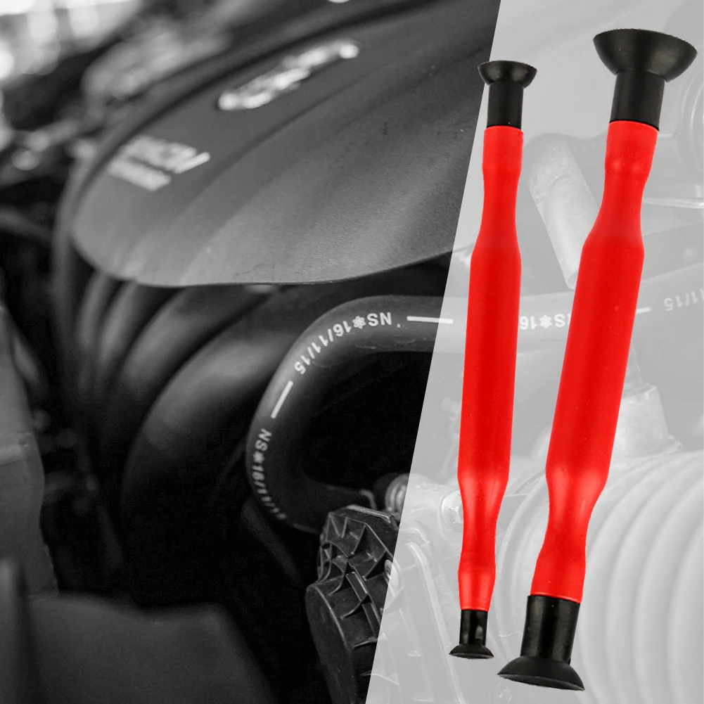 Valve Lapping Sticks Set Rubber Grinding Stick with Suction Cups Kit Cylinder Engine Valves Grinding Tool