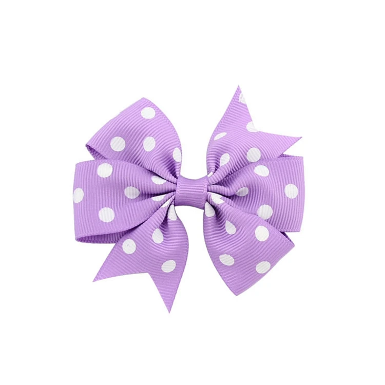 Colorful Dog Hair Bows With Clips