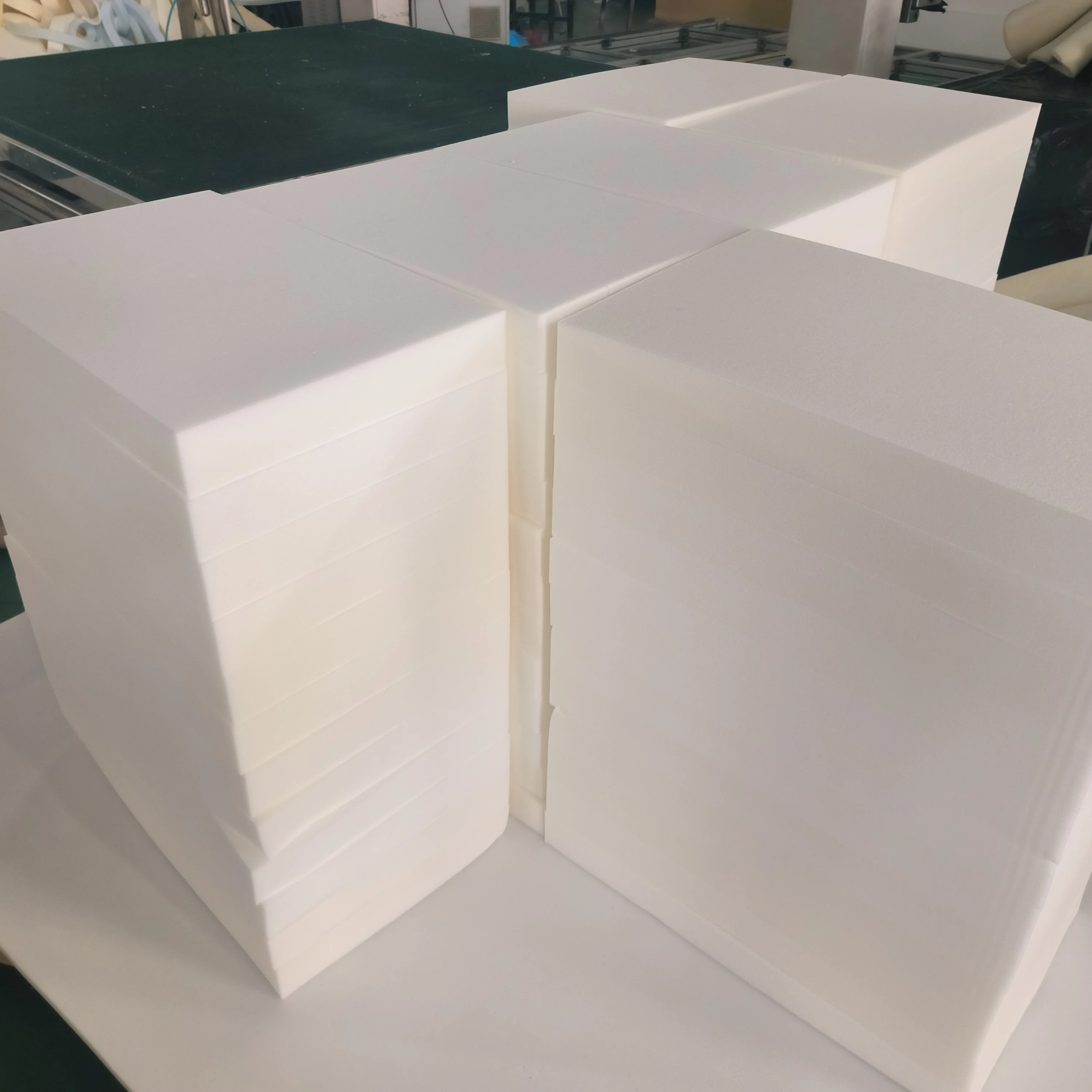 Manufacturer Custom Upholstery Furniture Sponge High Density Pu Foam Block Cushion for Mattress and Sofa Bed Making