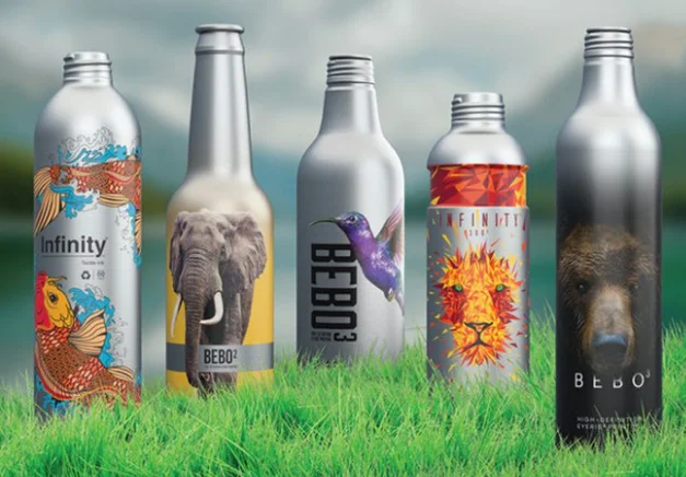 Customized for Wine Beer Alcohol Aluminum Bottle 300/500/1000ml