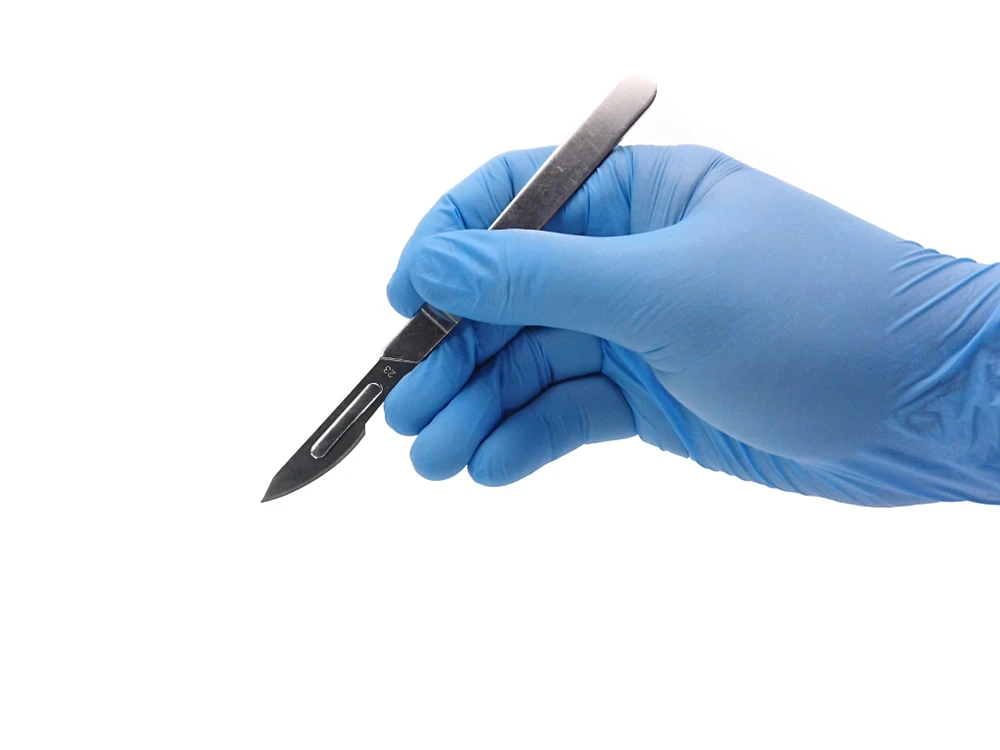 China Professional Manufacture Black Blue Pure Nitrile Gloves labor protection Wholesale Powder Free Gloves Box