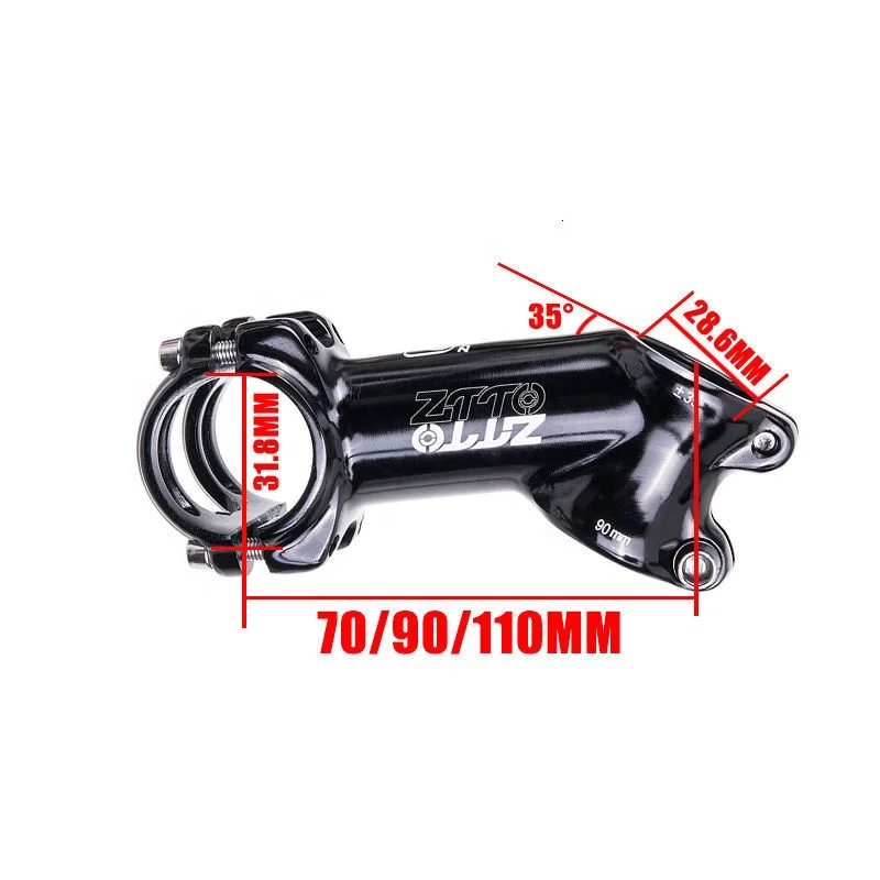 ZTTO Bike Stem Riser Aluminum Alloy Bike Handle Bar Stem Mount Bicycle Stem For Mountain Bike Accessories