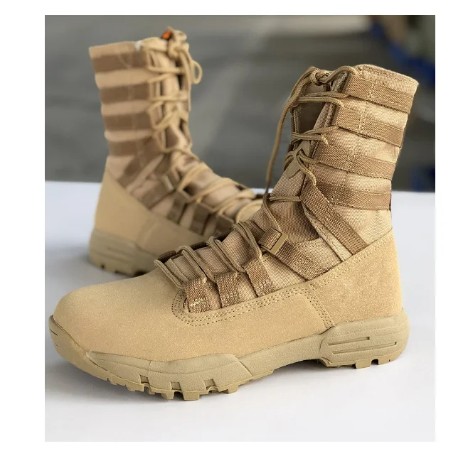 DFJB03  Comfortable breathable Black green brown light weight Canvas boots Asiaon Boots trekking hiking boots
