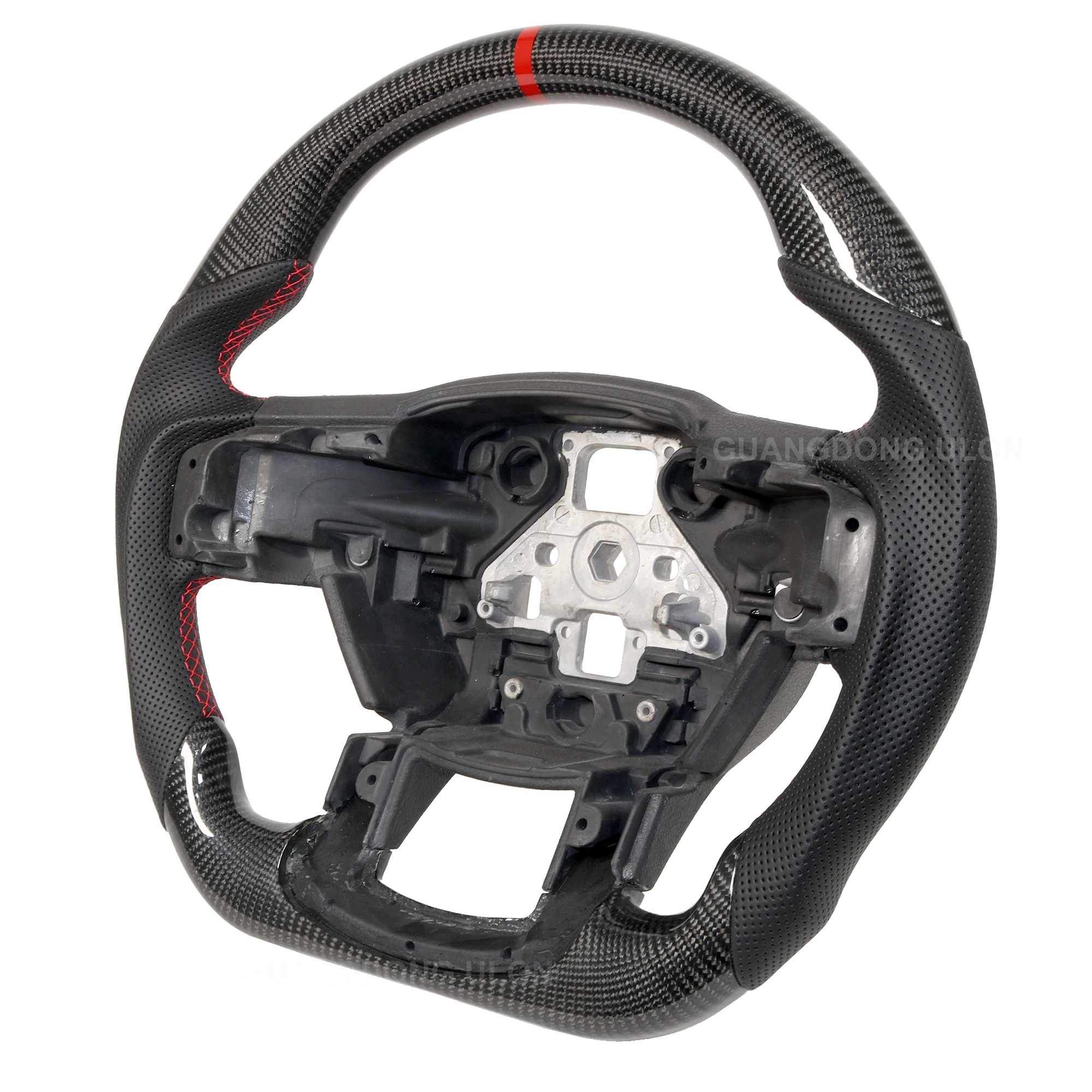 Factory Price Real F150 Carbon Fiber Steering Wheel fit Ford F-150 2021-2023 Wholesale Auto accessory Raptor Steering Wheels