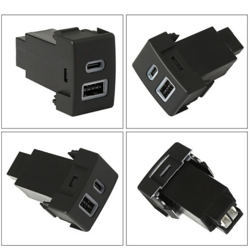 USB-C PD +USB-A QC3.0 Charger Kit For Suzuki