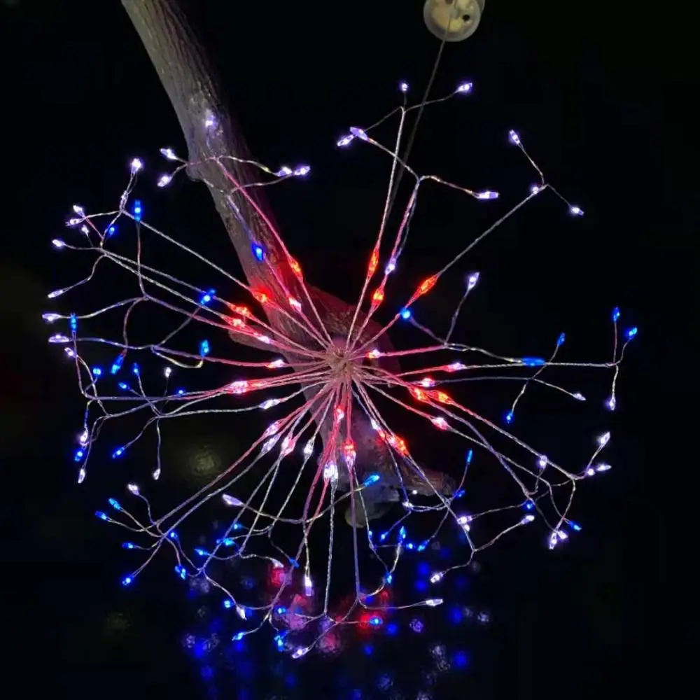Firework Hanging Lights198 LED String Lights 8 Modes Dimmable Fairy Lights with Remote Control Decorative Lights