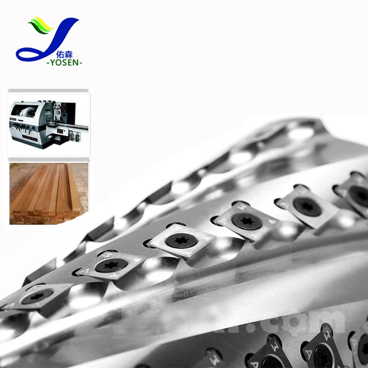 Milling Cutter Head Planer With Two Bearings For Wooden Products