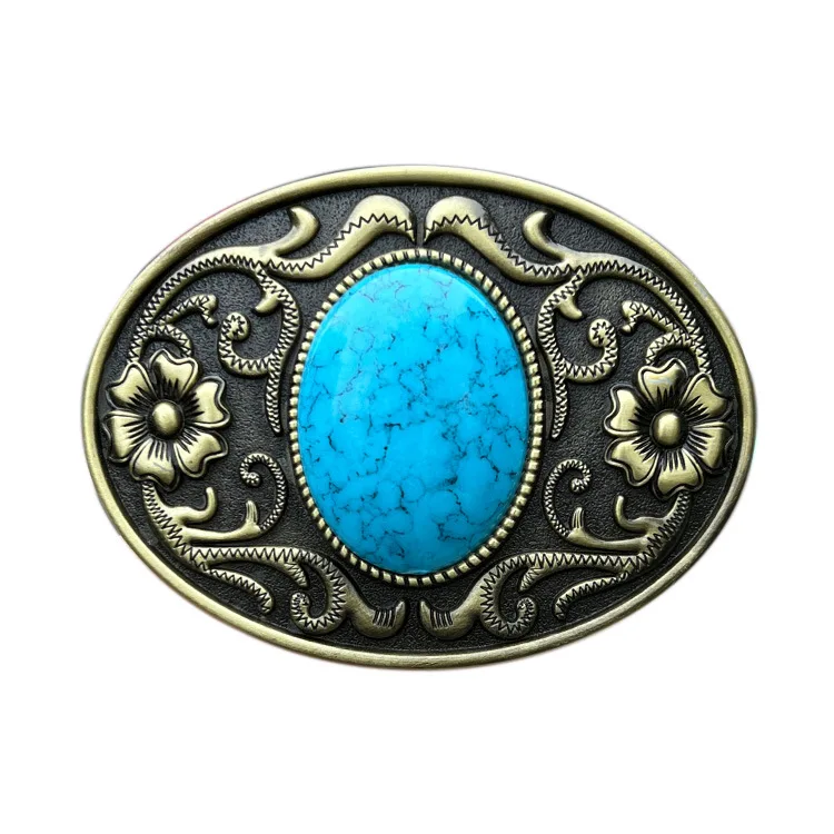 Trendy Cowboy Belt Buckles Fashionable Zinc Alloy for Men