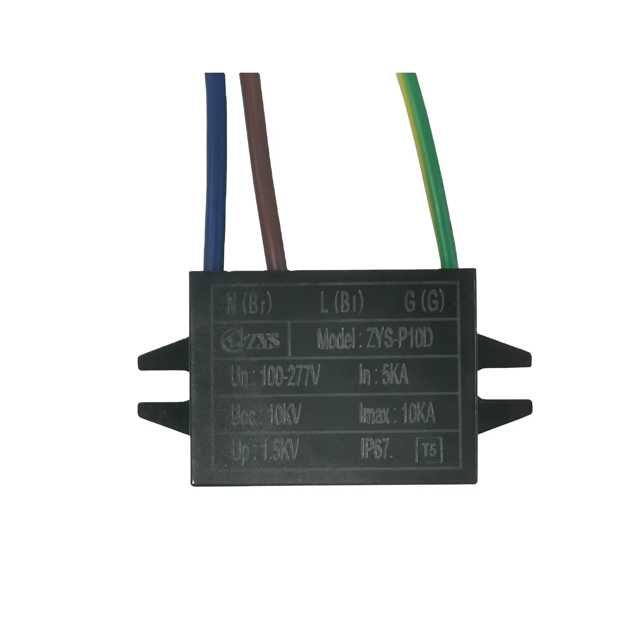 10KV 10KA OutdoorSPD Защита от перенапряжения питания светодио дный устройство защиты от перенапряжений разомкнутое напряжение 10kV