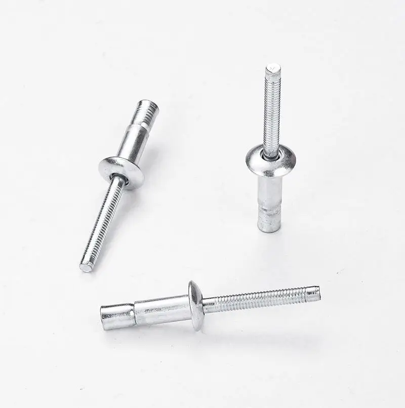Fastener 3.0/3.2/4.0/4.8/5.0/6.2 Brass Stainless Steel Blind Rivet Semi Tubular Flat Head Solid Pop Rivets