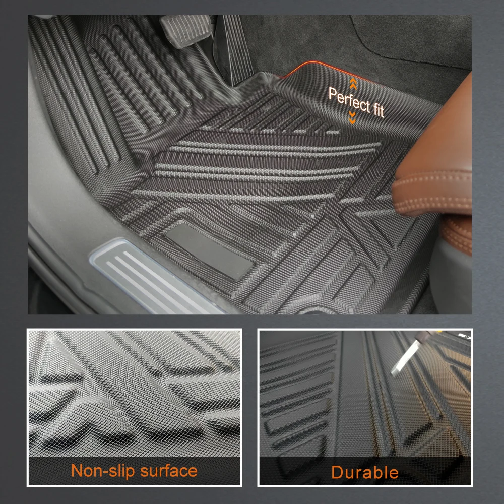 Hot Selling High Quality Waterproof 3d TPE Car Floor Mats Use For Toyota Sienna RHD 2021+