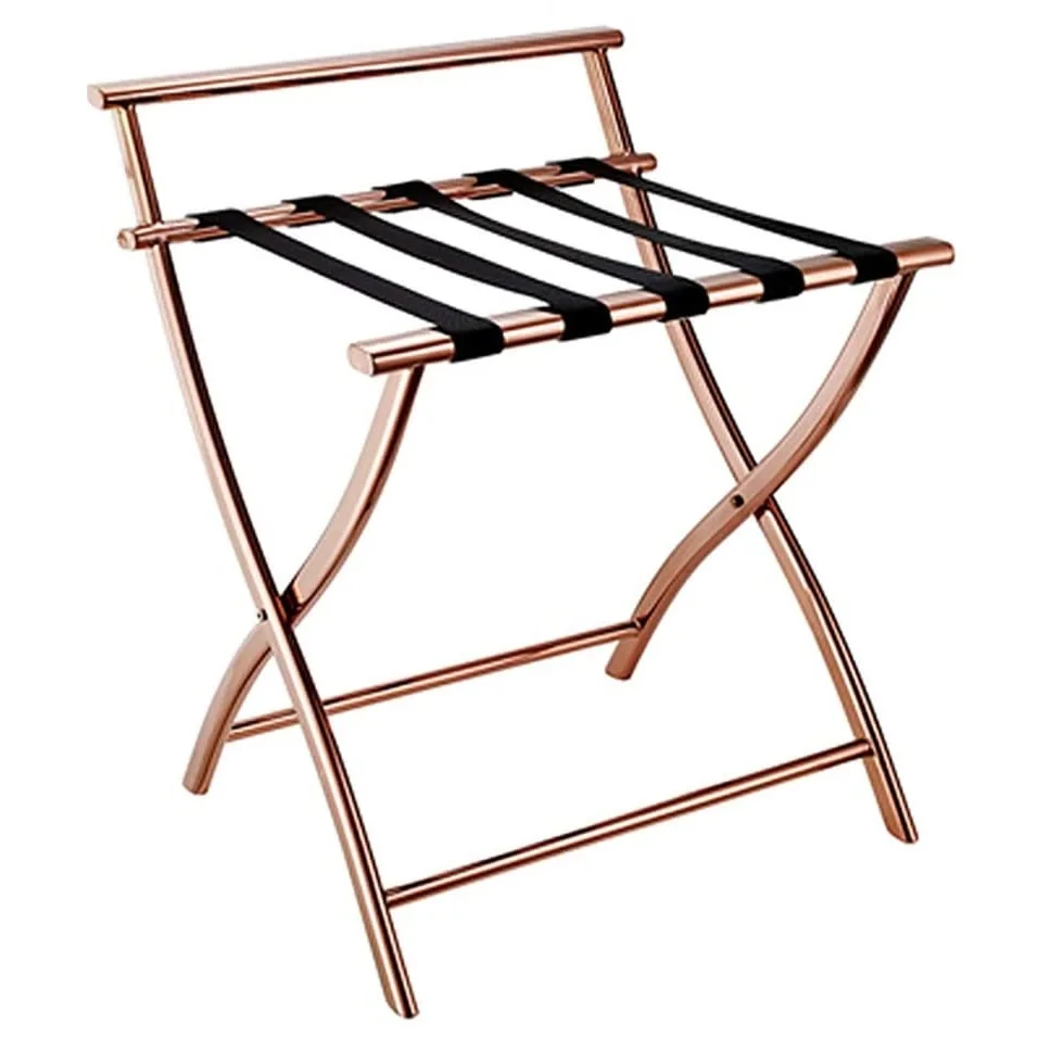 
Luggage Rack Hotel Bedroom Suitcase Stand Rack Heavy Duty Folding Hotel Furniture ISO9001:2008 Modern Neutral Packing 