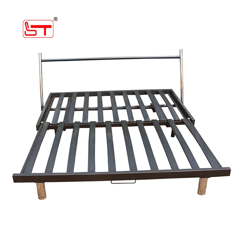 Living Room Furniture frame Save Space Multi-purpose Folding Chair Sleeper Sofa pull-out functional sofa bed metal frame