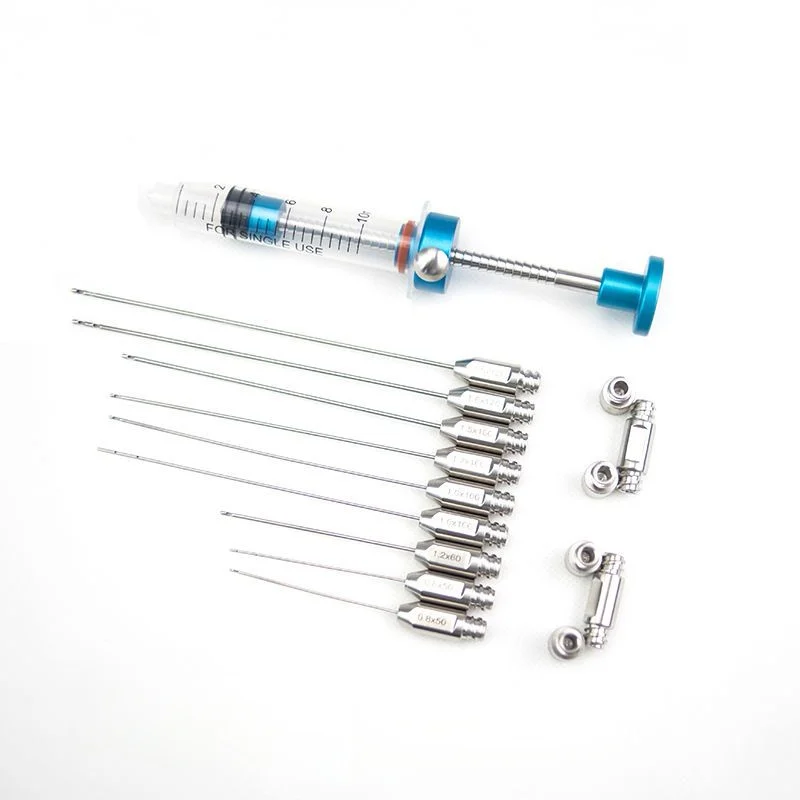 Face Liposuction surgical instrument Facial liposuction  Needle Facial Liposuction  Cannula Sets