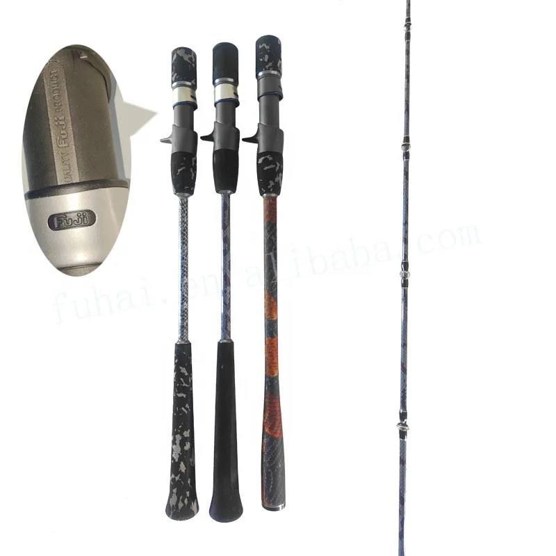 FUJI Rod Guides Carbon Fishing Rod Professional Fishing Rod With Cool Dragon Scales And Longans