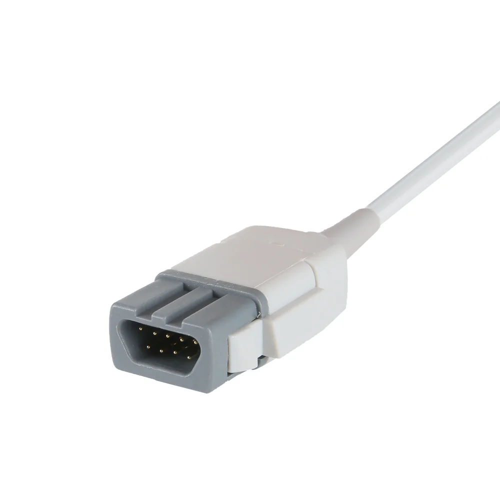Medical Cables Manufacturer Datex Ohmeda TS-F4-MC /TruSat TD Adult Finger Tip 9 Pin SpO2 Sensor