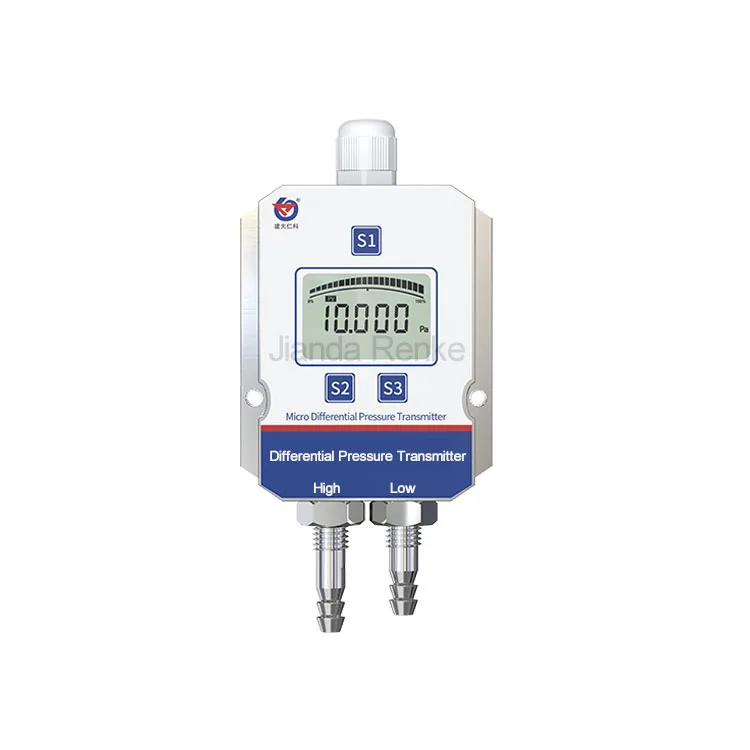 Renke IP54 RS485 Output Differential Pressure Sensor Smart Digital Differential Pressure Transmitter