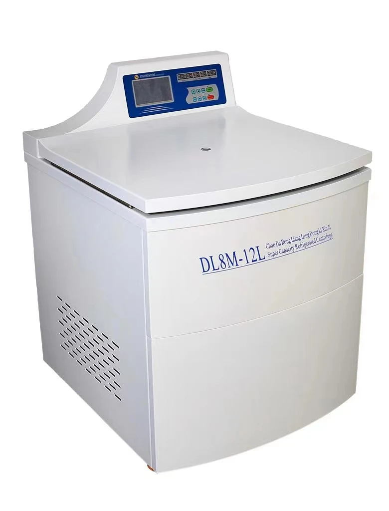 Intelligent Large Capacity Refrigerated clinical laboratory centrifuge blood bank use centrifuge DL8M-12L