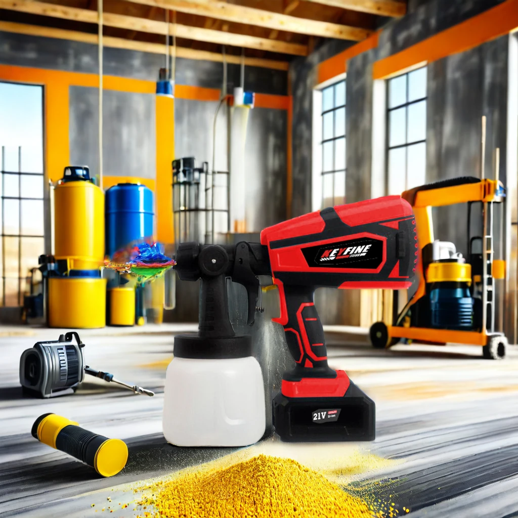 DIY Electric Sprayer Gun 220V Rated Voltage Electric Mixer Type