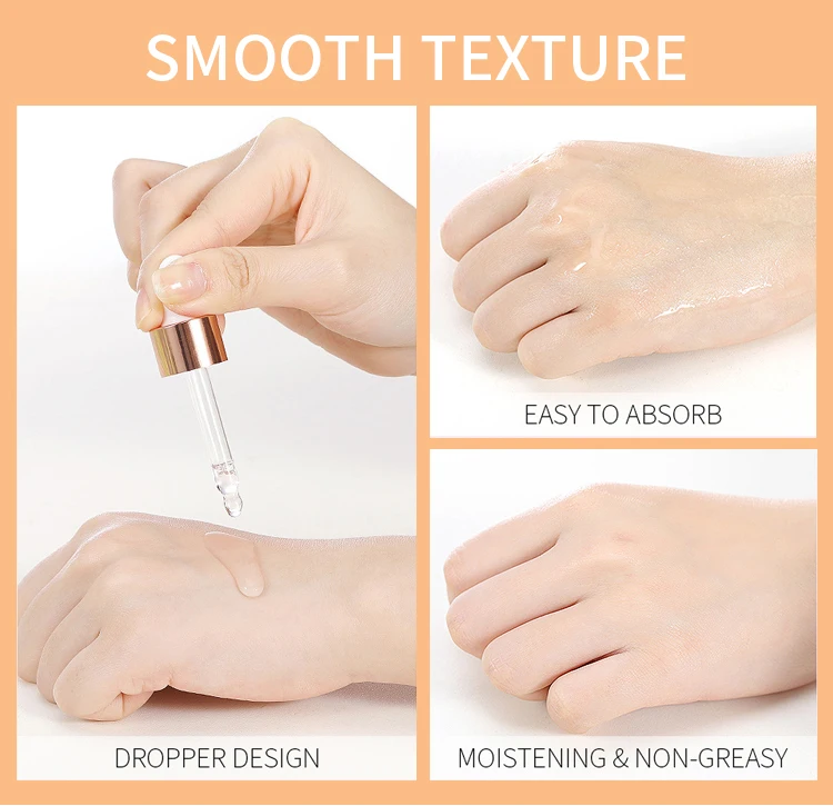 Luxury Skin Care Serum Custom Logo Hyaluronic Acid Collagen 24k Gold Serum Vitamin C Whiten OEM Serum