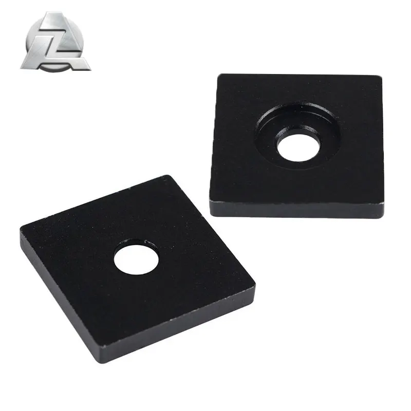 Wholesale metal aluminum alloy CNC machining 2020 v slot profile end cap