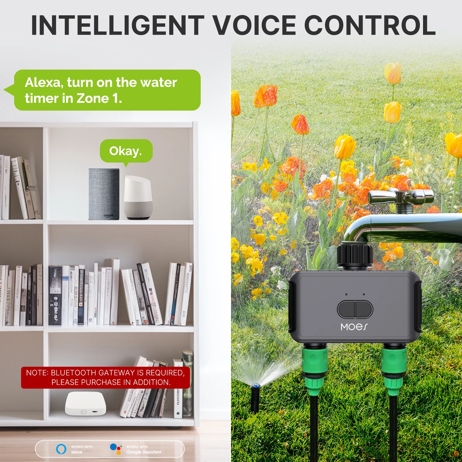 Smart Farm Sprinkler Water Irrigation Automatic Timer Valve Watering Timer For Garden Hose