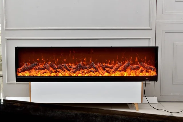 High Quality Wholesale LED Flame Fireplaces for Home Decor 40 50 60 inch Insert Fireplaces