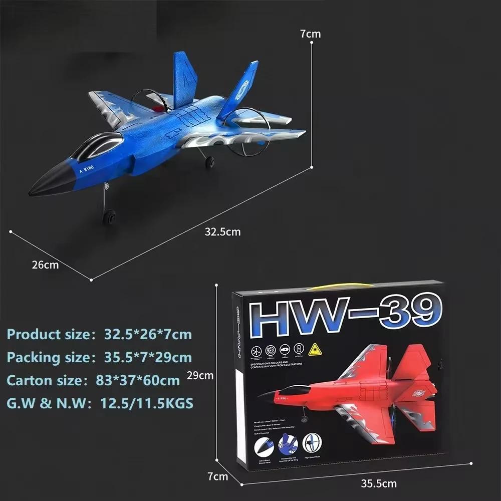 Remote Control 2.5 Channel Airplane Jet Glider F35 Epp Foam Rtf Intelligent Gyroscope High Speed Motor Fighter Plane Rc Airplane