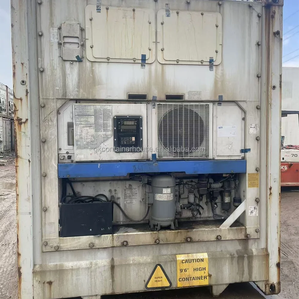 Cheap Transportation 40ft High Cube Used Reefer Shipping Container For Sale