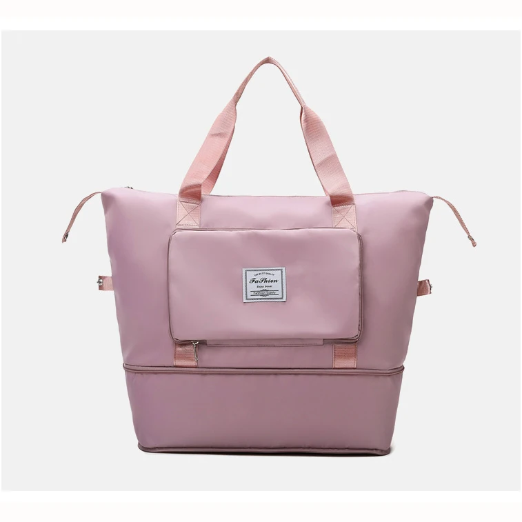 Large Capacity Folding Travel Bag Vacation GYM Oxford Cloth Waterproof Scratch Resistant Lightweight Portable Yoga Sports Bag