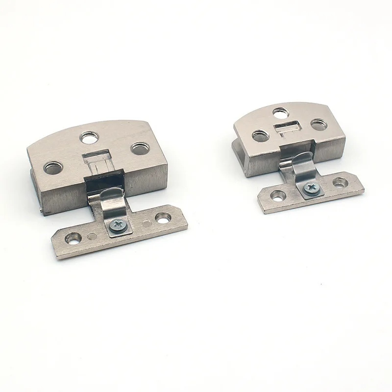 Glass door hinges non-perforated glass hinges cake cabinets window display cabinets hinge