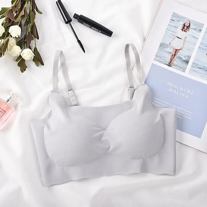 
Seamless Women Underwear One piece Sleep Yoga Brings Together Plush size Sports Bra 