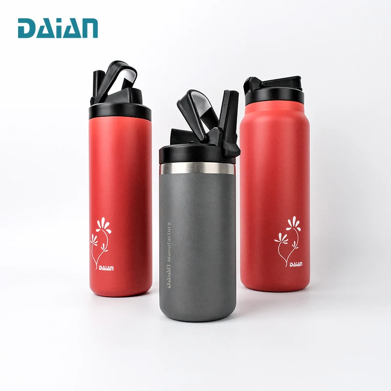 Customized Stainless Steel Vacuum Flask Water Bottle Insulated Sports Bottle