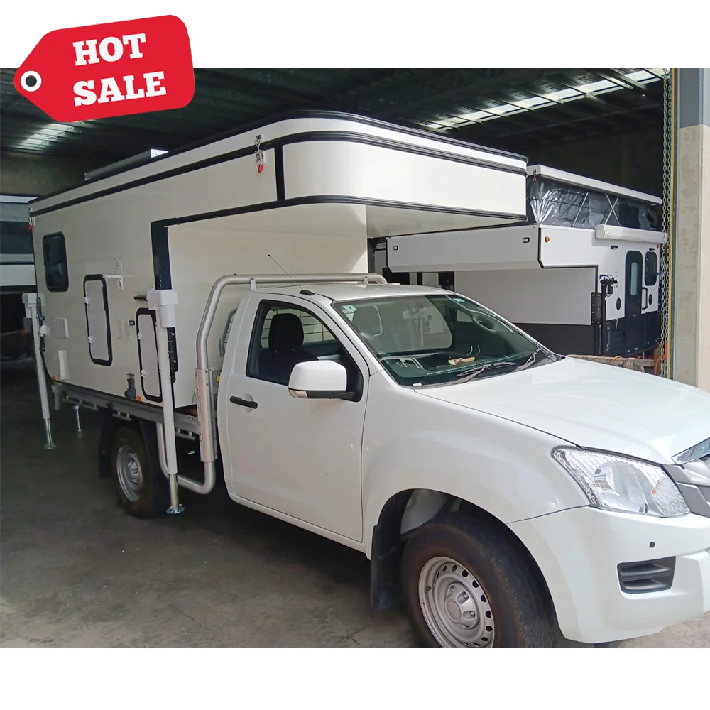 Manley Slide On Pop Up Truck Bed Truck Camper Motor homes Rv Camper van Truck Quarter Camper Shell For Ford Raptor