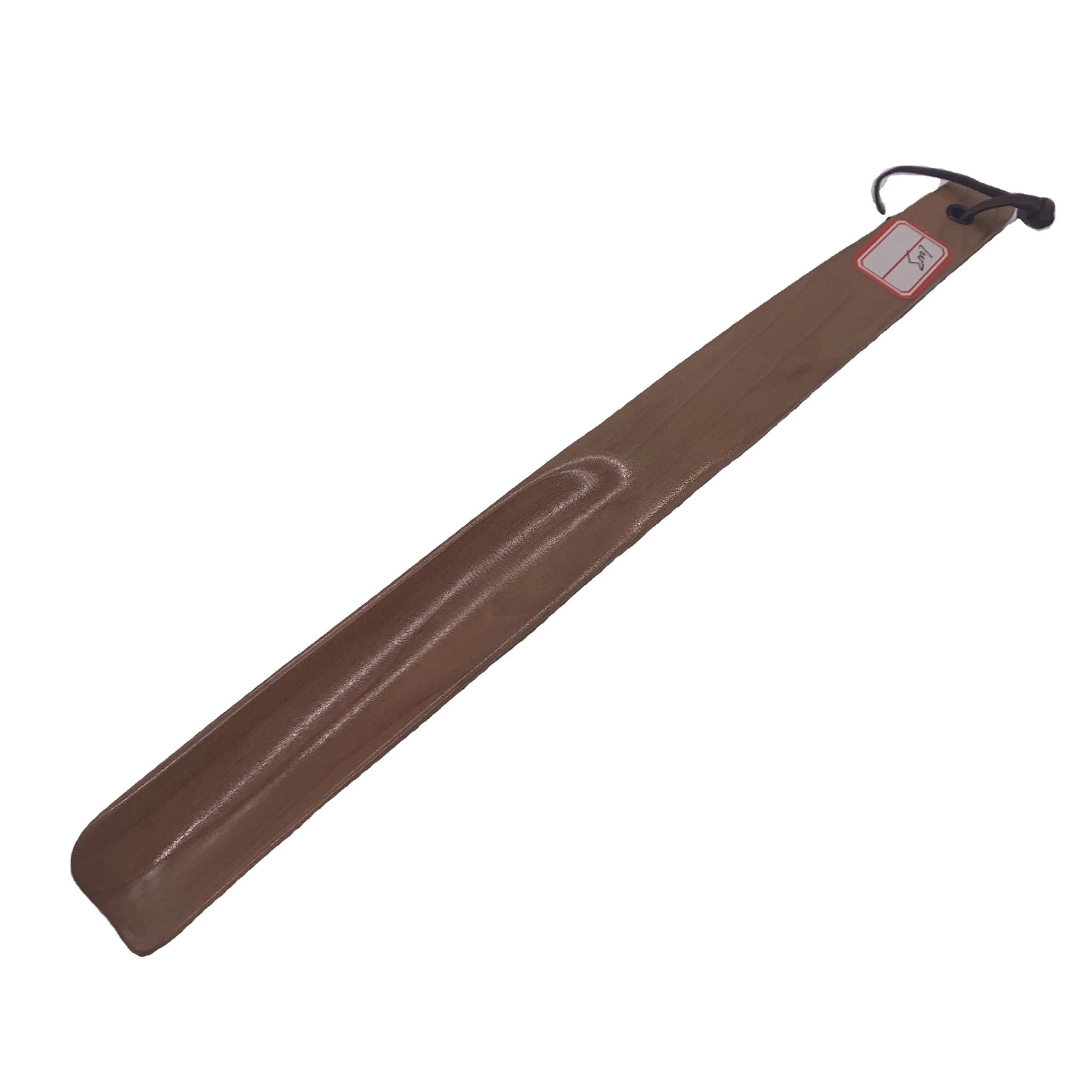 Factory direct hotel special shoe horn Custom wooden shoehorn with long handle Shoe helper Environmental protection and durable