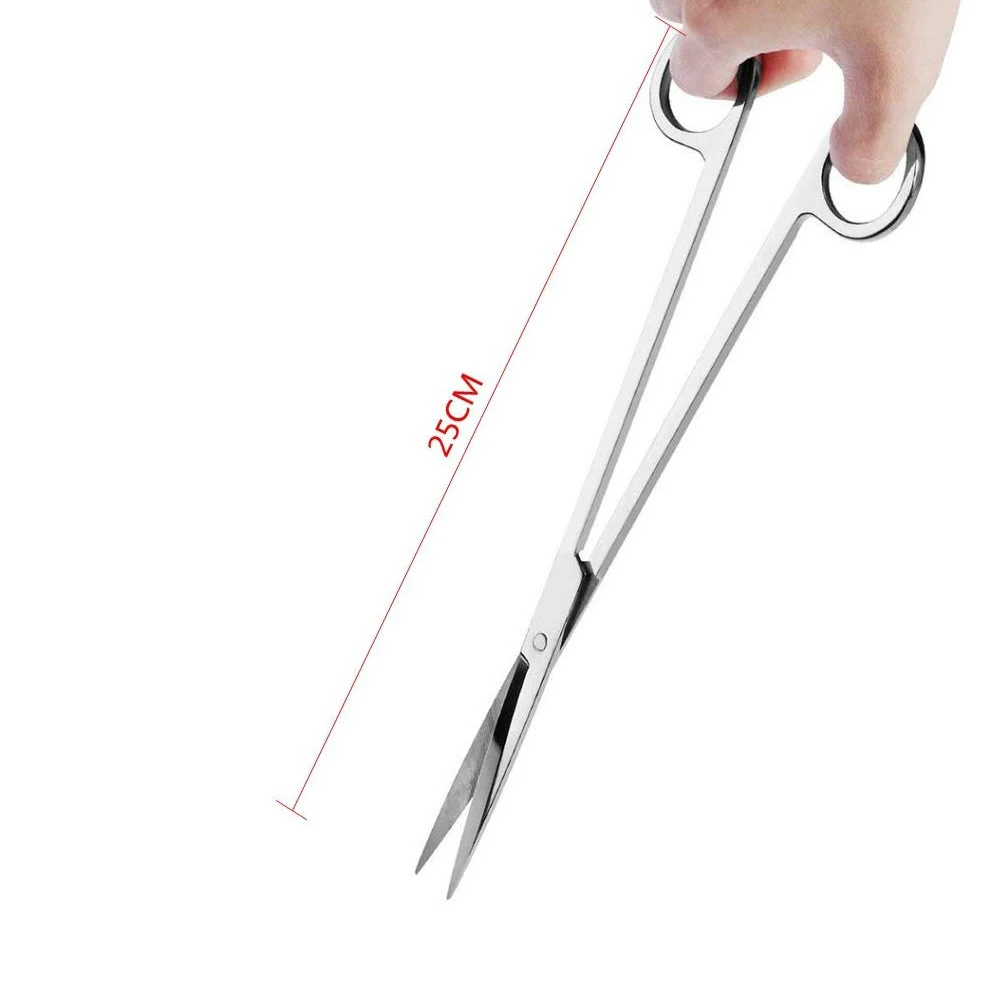 2024 HOT SELL SET OF 6 Aquarium Cleaning Tools Kits Aquatic Plants Scissors Tweezers Set Aquarium Plant Tool Kit - LA ELAHI & CO