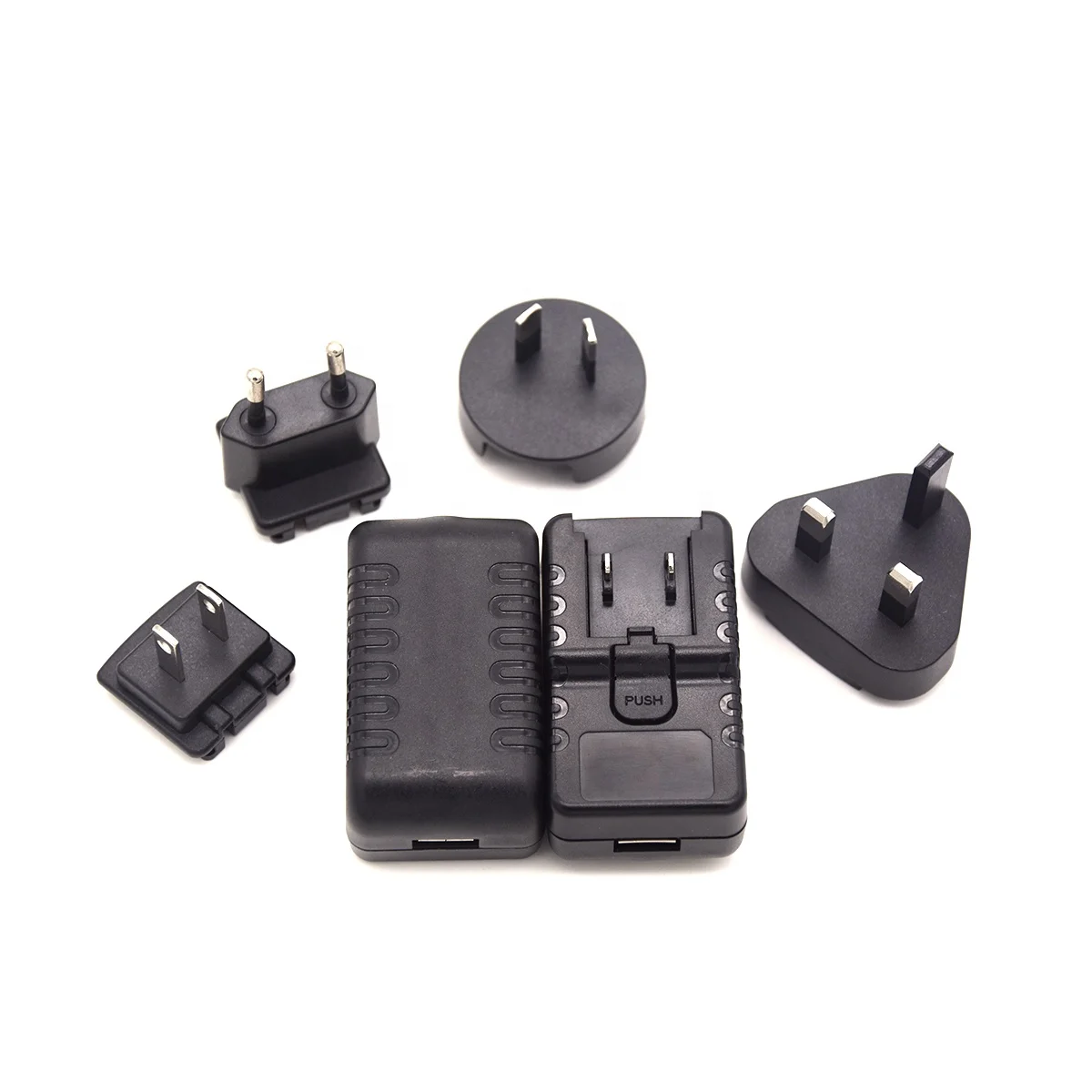 USB-Netzteil 5v usb dc power supply with au us uk eu Convertible plug 5v 2a LED desk lamp wall ac usb power adapter