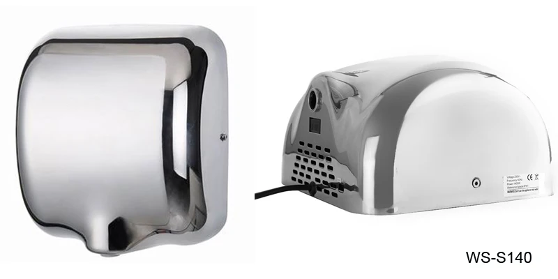 Stainless Steel 304 High Speed Hand Dryer Mini Automatic  Air Hand Dryer