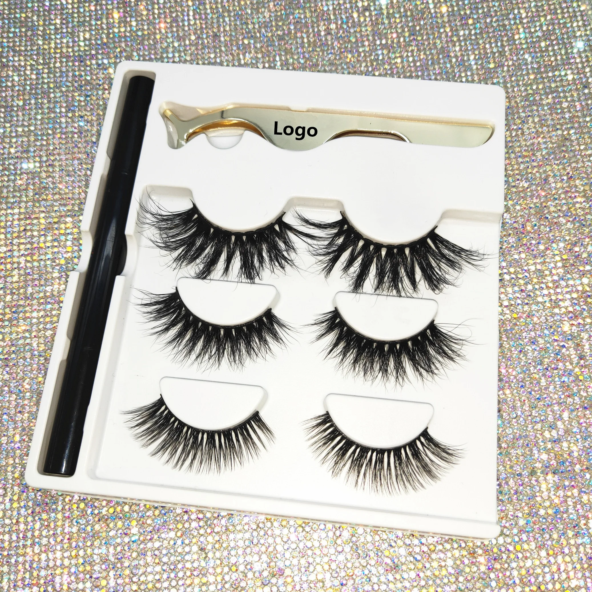 
2020 New Product For Strip Lashes Private Label Waterproof Liquid Eyeliner Glue Pen 