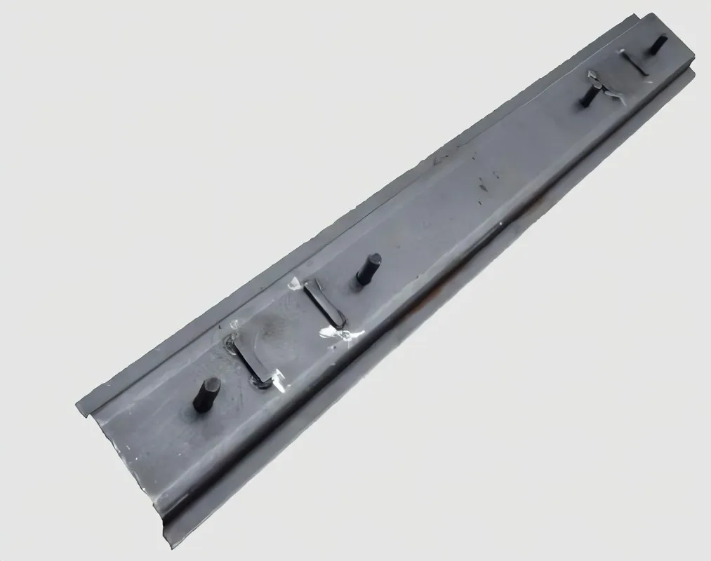 China Railway Q235B/55Q 50Qb 50SiMnP GB11264-89 Standard Railroad Crane Steel Rail