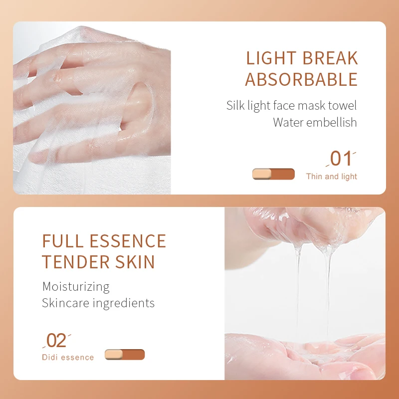 SADOER Private Label Organic Whitening Moisturizing Sheet Fruit Beauty Face Mask Mascarillasl Skin Care Facial Mask