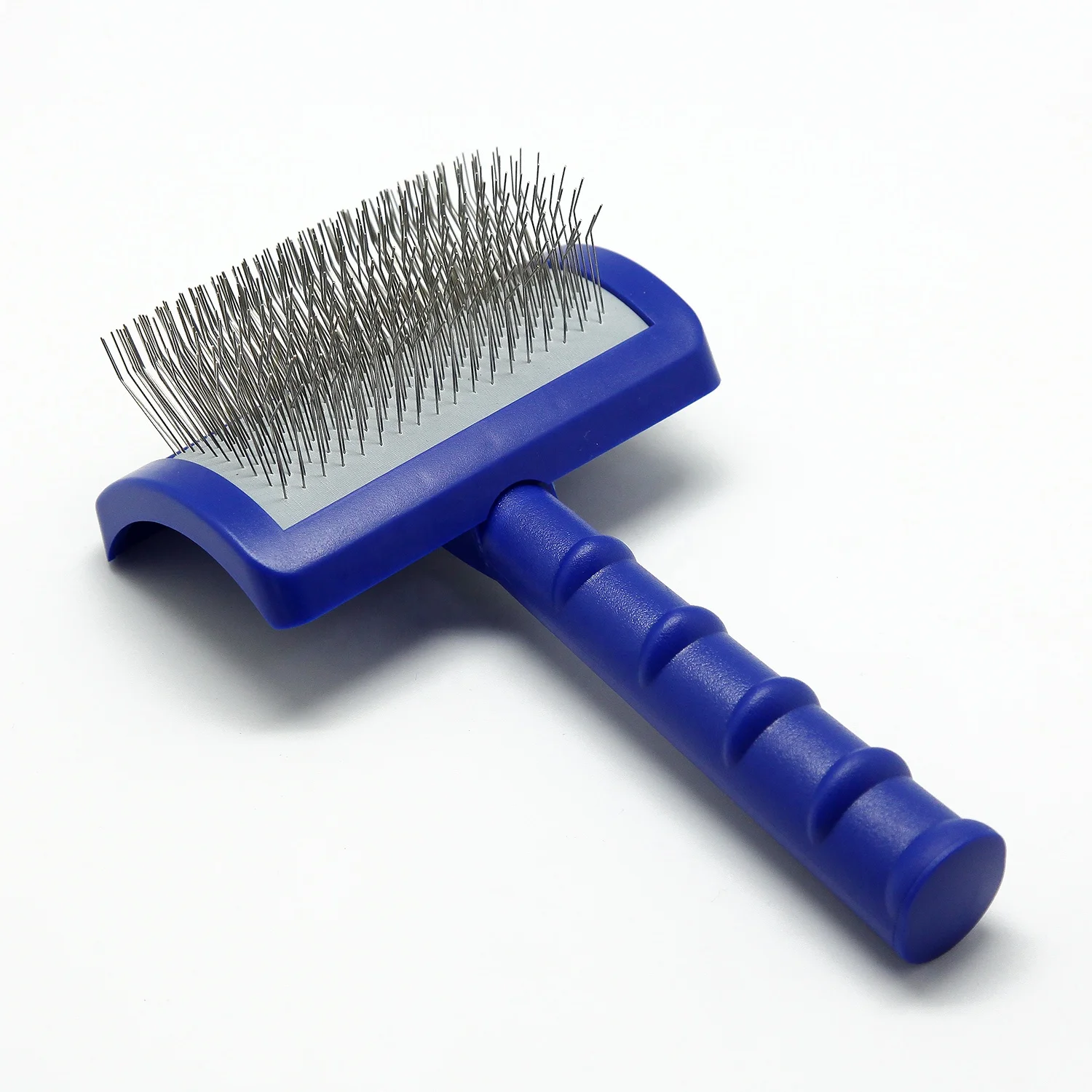 Goldpets OEM Cepillo Mascotas 25mm Pins Slicker Dog Grooming Brush For Remove Tangles And Straighten The Hair Pet Slicker Brush