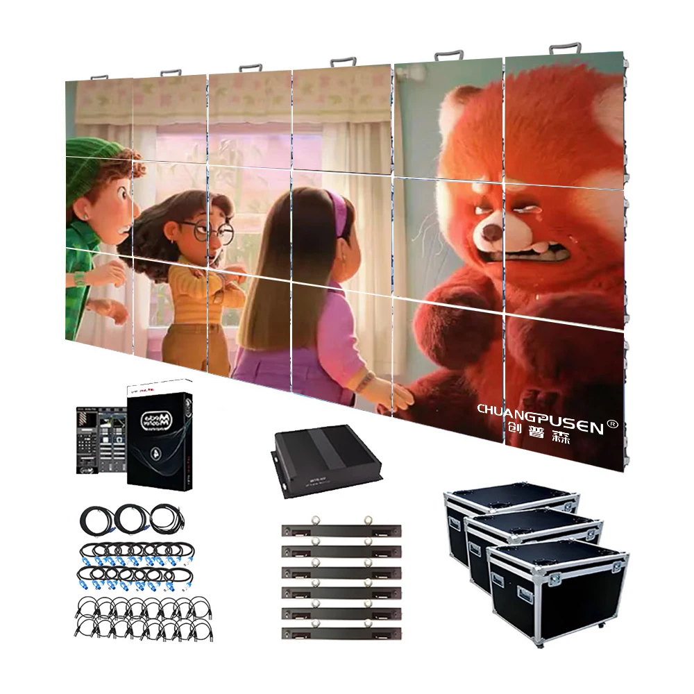 4 sided jumbotron circle led video wall led screen indoor event p3.91 p4.81 curved large stadium led display screen
