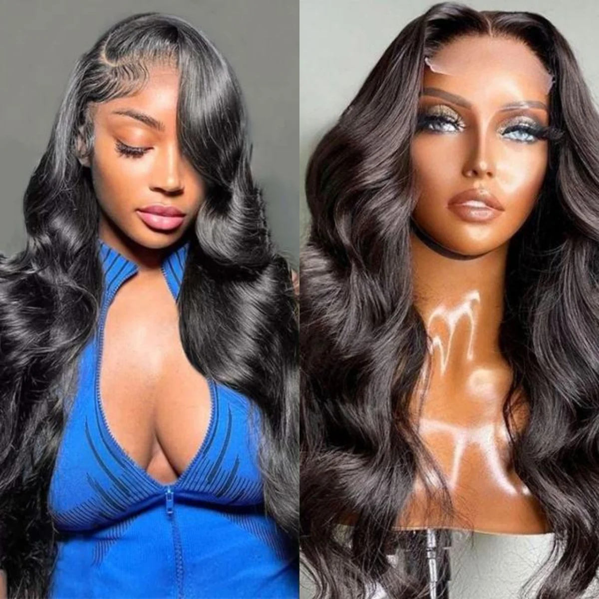 26 inch Raw Vietnamese Human Hair Body Wave Lace Front Wigs Human Hair Wholesale Glueless HD Lace Frontal Wigs For Black Women