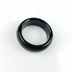 gemstone rings black onyx yellow agate green agate white agate stone ring women