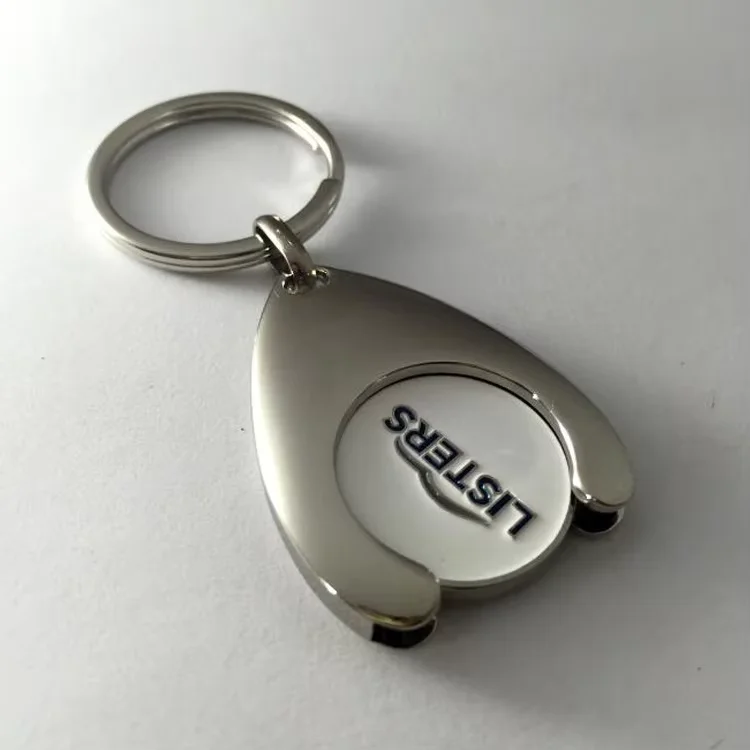 Wholesale High Quality Customized 3D Metal Enamel Key chain Fashion Hard Metal Horseshoe Coin Key chain