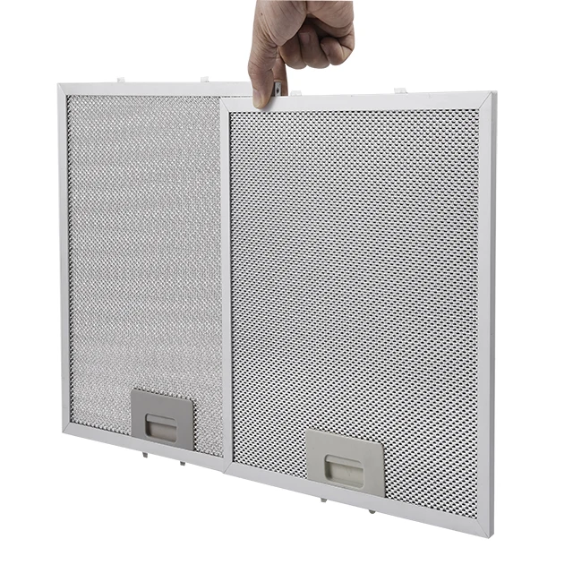 Baffle Filters Kitchen Aire Range Hood Filter Parts Aluminum Mesh Filter Parts Of Kitchen Chimney