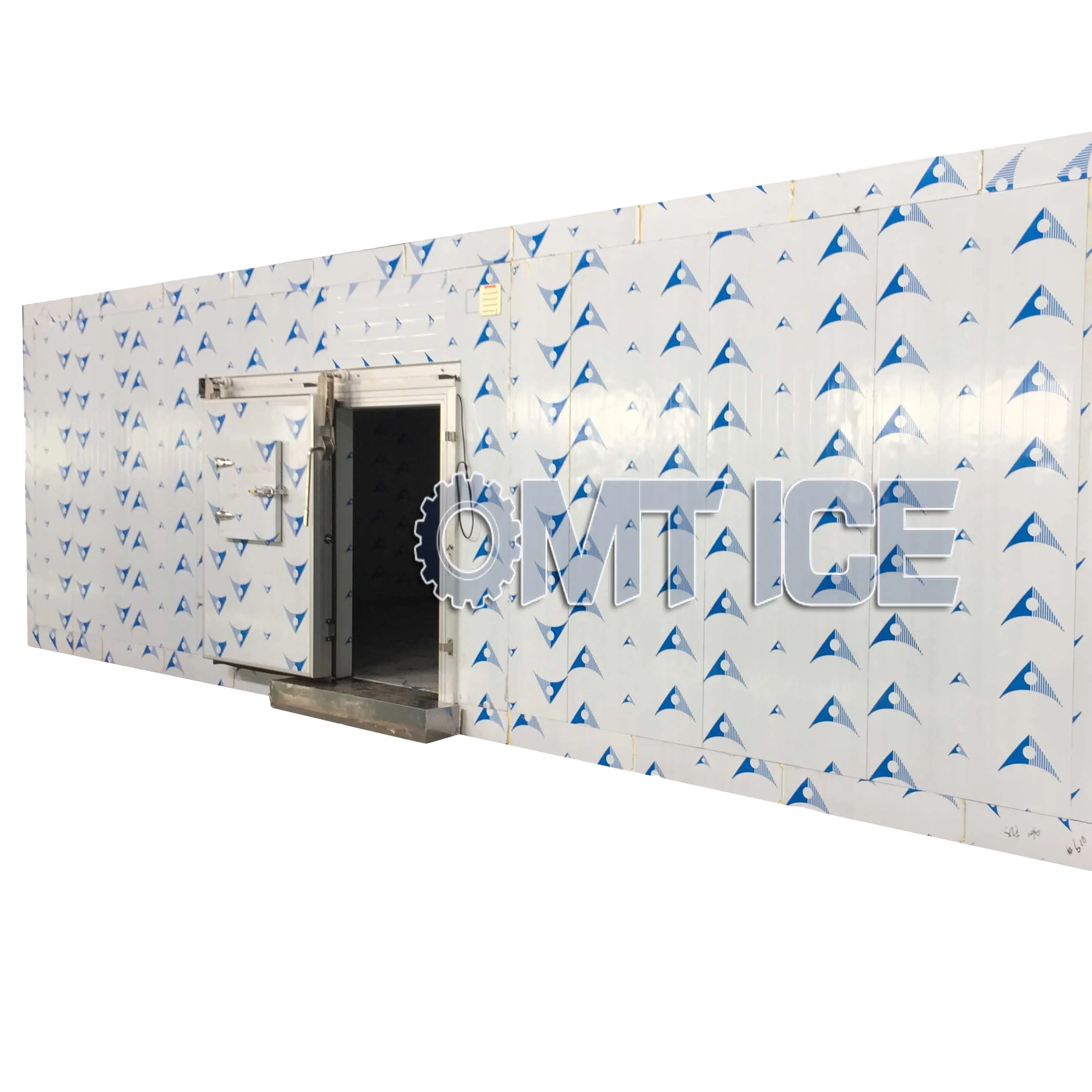 OMT Cold Room 40CBM Walk in Freezer for Vegetables Fruits Fish 12Ton Ice Cold Storage Room