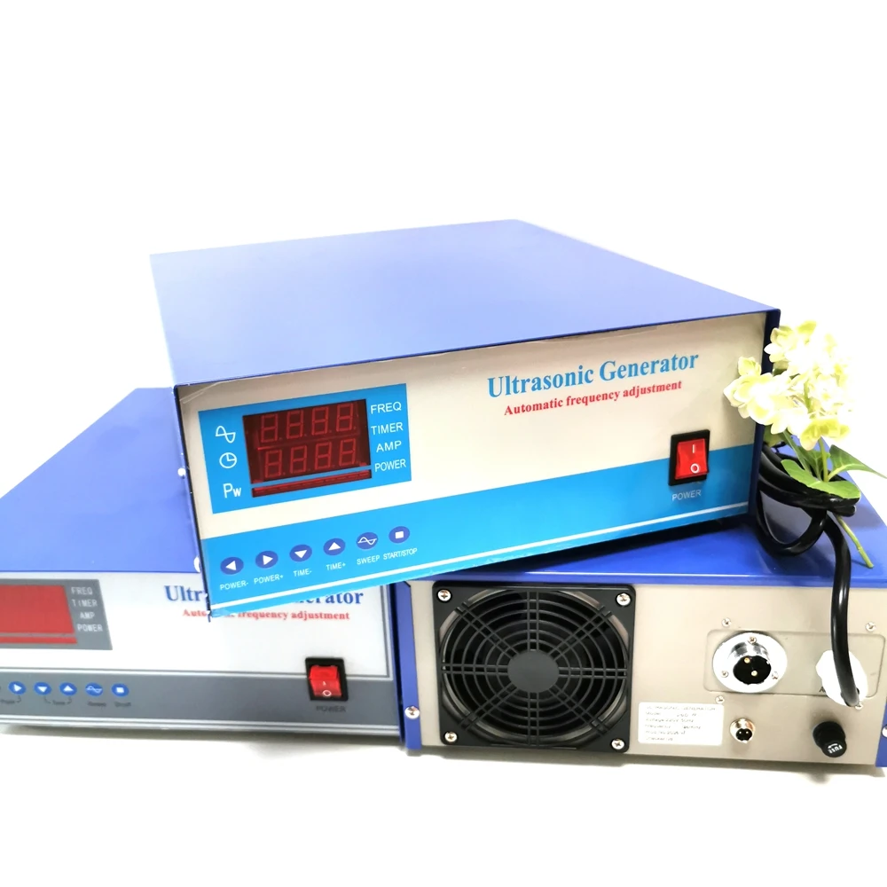 300w 40khz Industrial Signal Power Frequency Ultrasonic Generator Work With Ultrasonic Waterproof Transducer Box