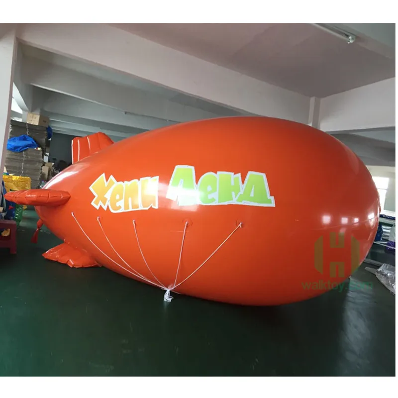 3m 4m 5m 6m 7m 8m inflatable helium airship advertising balloon